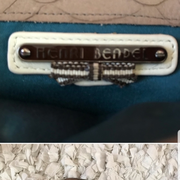 Henri Bendel snake skin asymmetrical debutante bag - Picture 6 of 6